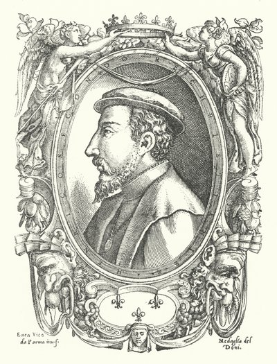 Henry II, King of France by Enea Vico
