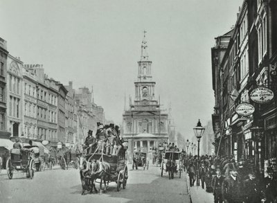 4-10 Strand, Westminster: front elevations, 1895 by English Photographer