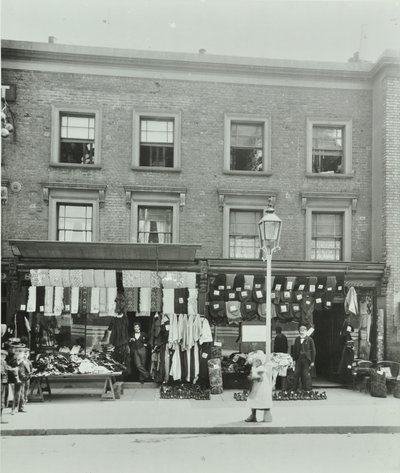 7-8 Gainsborough Road: front elevations, London, 1899 by English Photographer