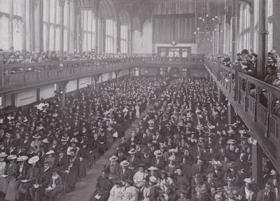 A Missionary Meeting at Church House, Westminster by English Photographer