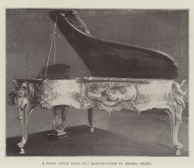 A Piano (Style Louis XV) Manufactured by Messers Erard by English Photographer