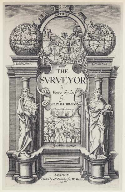A Rathbone, The Surveyor, W Stansby for W Burre 1616 by English Photographer