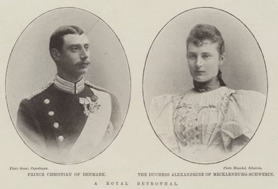A Royal Betrothal by English Photographer