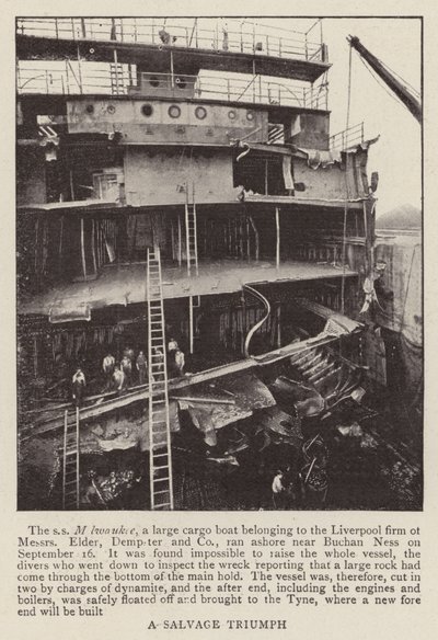 A Salvage Triumph by English Photographer