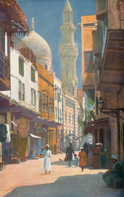A Street in Cairo, Egypt by English Photographer