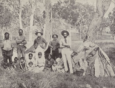 Aboriginal Camp by English Photographer