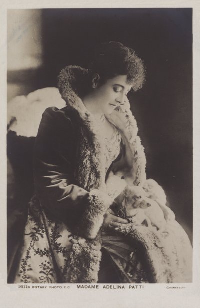 Adelina Patti by English Photographer