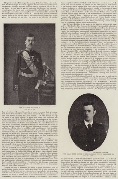 Alexander III of Russia by English Photographer
