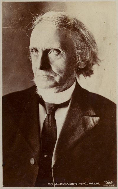 Alexander Maclaren (1826-1910), English non-conformist minister of Scottish origin by English Photographer