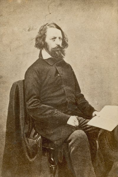 Alfred Tennyson by English Photographer