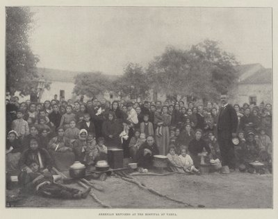 Armenian Refugees at the Hospital at Varna by English Photographer