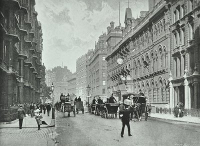 Army and Navy Stores, Victoria Street, Westminster: looking east by Francis Street, 1895 by English Photographer