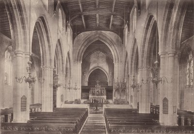 Arundel: Parish Church Interior by English Photographer