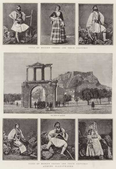 Athens Illustrated by English Photographer