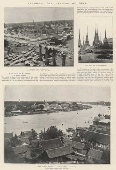 Bangkok, the Capital of Siam by English Photographer