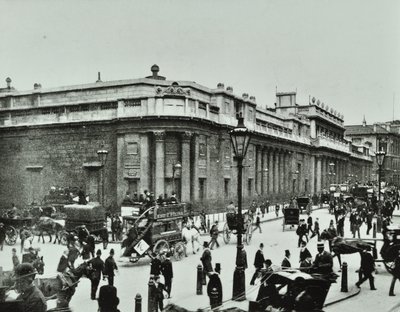 Bank of England, Threadneedle Street, City of London, 1890 by English Photographer