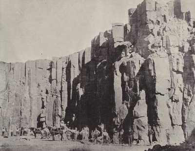 Basaltic Columns, Kiama Quarries, New South Wales by English Photographer