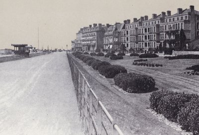Beach, Mansions by English Photographer