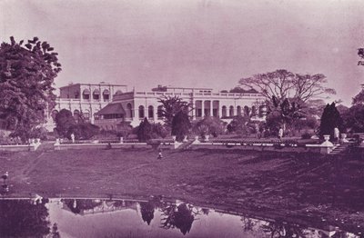 Belvedere, Residence of the Lieutenant-Governor of Bengal by English Photographer