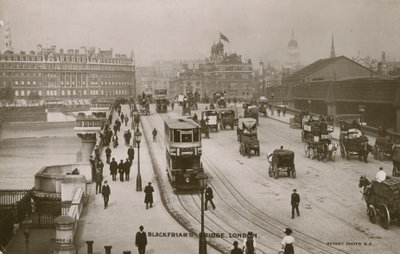 Blackfriars Bridge, London by English Photographer