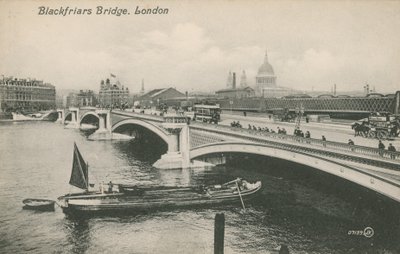 Blackfriars Bridge, London by English Photographer