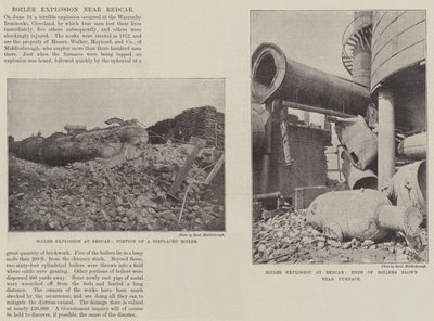 Boiler Explosion near Redcar by English Photographer