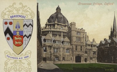 Brasenose College, Oxford by English Photographer