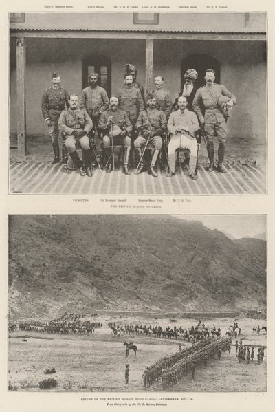 British Mission to Cabul by English Photographer