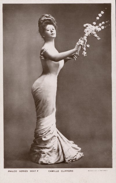 Camille Clifford, the original Gibson Girl by English Photographer