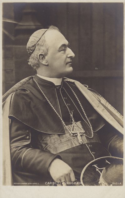 Cardinal Vaughan by English Photographer