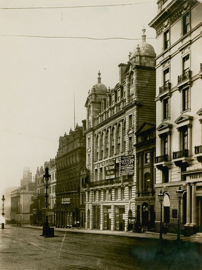 Carlton House, Built on the Site of St Philips Chapel, Regent Street, London, in 1904 by English Photographer