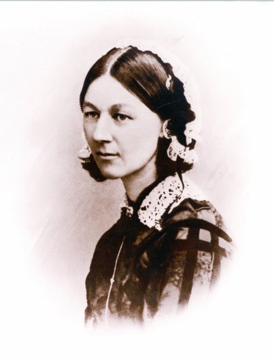 Carte de Visite Photograph of Florence Nightingale, c.1856 by English Photographer