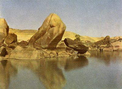 Cataracts, White Water Rapids on Nile River, Egypt by English Photographer
