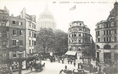 Cheapside and St Paul
