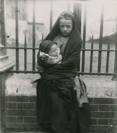 Child Poverty, London by English Photographer