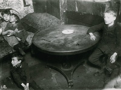 Child Poverty, London by English Photographer