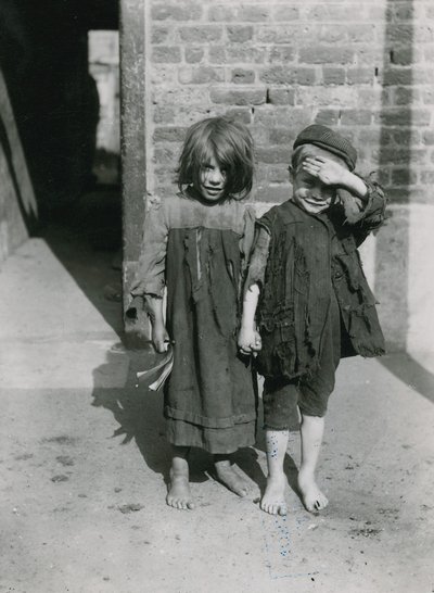 Child Poverty, London by English Photographer