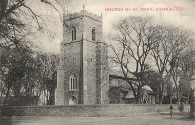 Church of St Mary, Brancaster, Norfolk by English Photographer