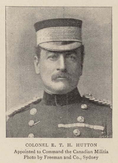 Colonel E T H Hutton by English Photographer