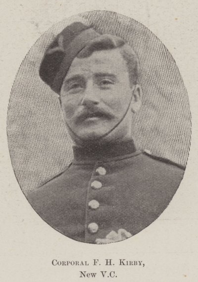 Corporal F H Kirby, New VC by English Photographer