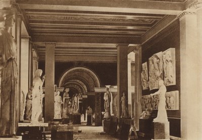 Corridor at the back of the Greek Court by English Photographer