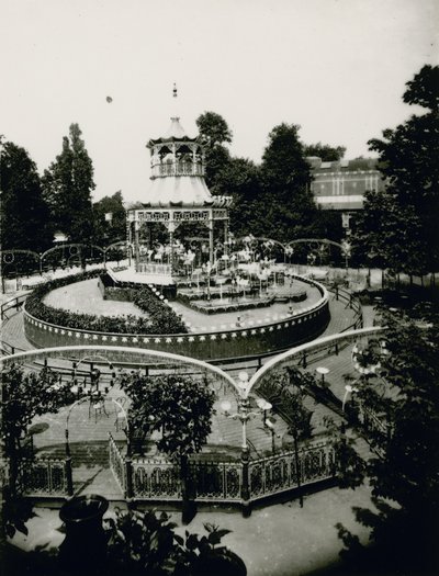Cremorne Gardens, London: Orchestra by English Photographer