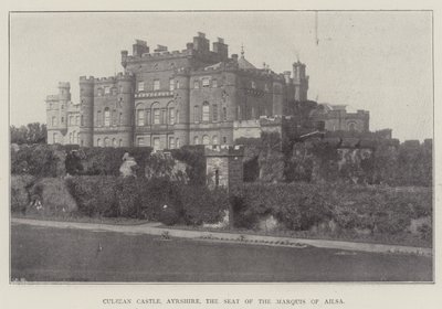 Culzean Castle, Ayrshire, the Seat of the Marquis of Ailsa by English Photographer