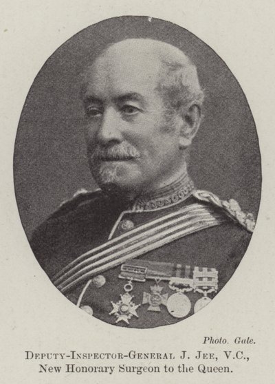 Deputy-Inspector-General J Jee, VC, New Honorary Surgeon to the Queen by English Photographer
