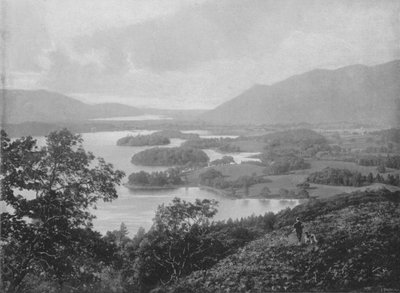 Derwentwater, from Falcon Crag by English Photographer