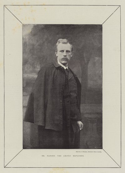 Dr. Nansen, the Arctic Explorer by English Photographer