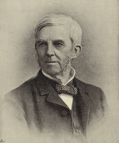 Dr Oliver Wendell Holmes by English Photographer