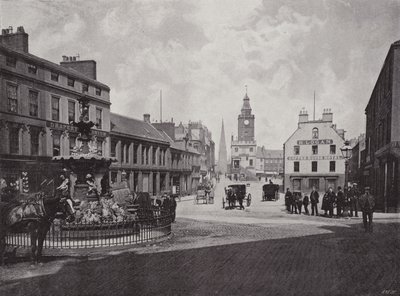 Dumfries, High Street by English Photographer