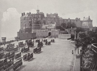 Edinburgh Castle, The Esplanade by English Photographer