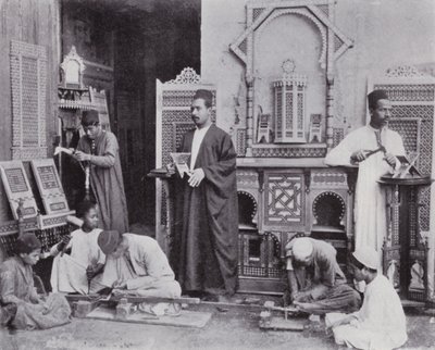 Egypt: A Mushrebieh Workshop by English Photographer